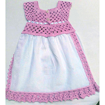Ethno dress (for girls up to 4 years) VH-007-1