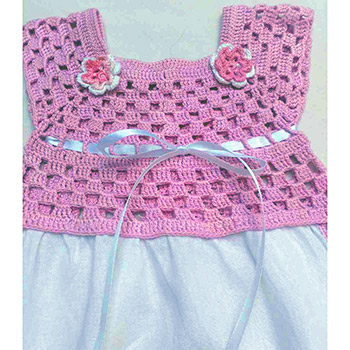 Ethno dress (for girls up to 4 years) VH-007-2