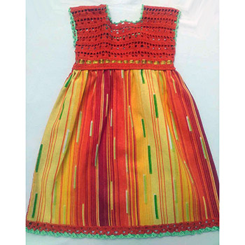 Ethno dress (for girls up to 4 years) VH-012-1