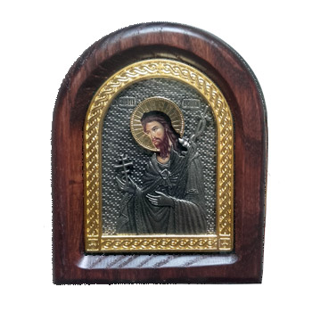 Icon of St. John in wooden frame