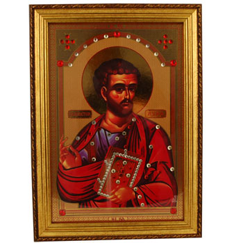 Ikona sveti Apostol Luka 35.5 x 25.5 cm