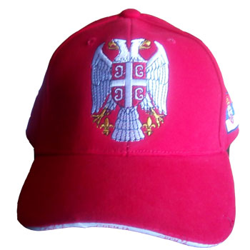 Kačket Srbija grb - crveni-1