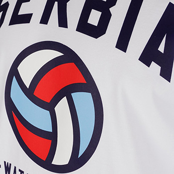 Bela majica vaterpolo reprezentacije Srbije 2023-3