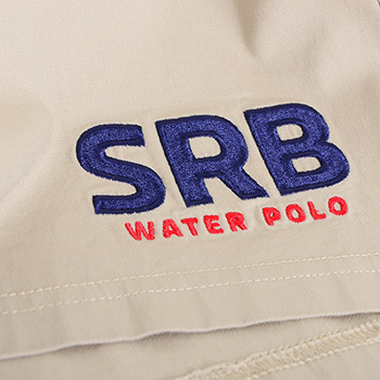 Serbia waterpolo beige bermuda pants-4