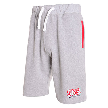 Serbia waterpolo gray shorts