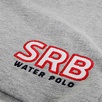 Serbia waterpolo gray shorts-3