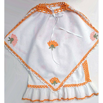 Etno komplet - haljinica i ogrtač (za devojčice do 4 godine) VK-002