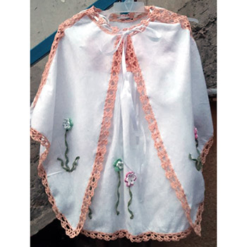 Etno komplet - haljinica i ogrtač (za devojčice do 4 godine) VK-003-1