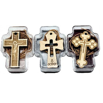 Engraved wooden crosses (pack of 15 pcs)-1