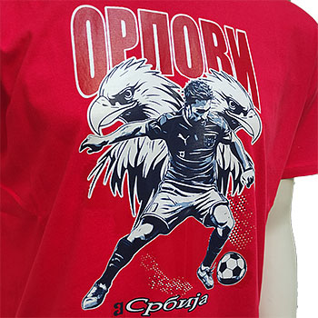 Fans Tshirt Eagles EURO 2022 - red-1