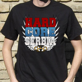 Majica Serbia Hard Core