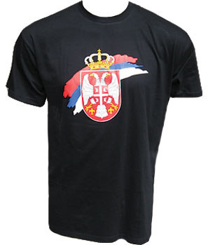 Serbia T shirt - model L-2