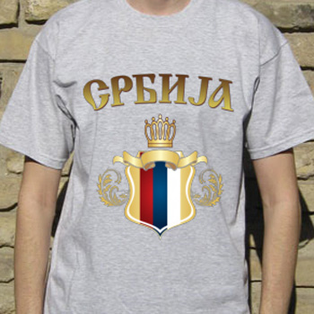 Majica Srbija Zlatni grb