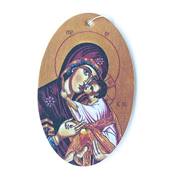 Scented icon for car - Mother of God