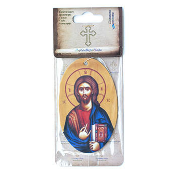 Mirisna ikona za kola - Isus Hrist-1