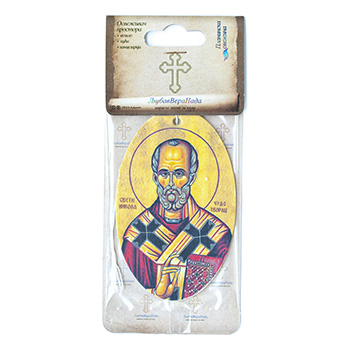 Scented icon for car - St. Nicholas-1