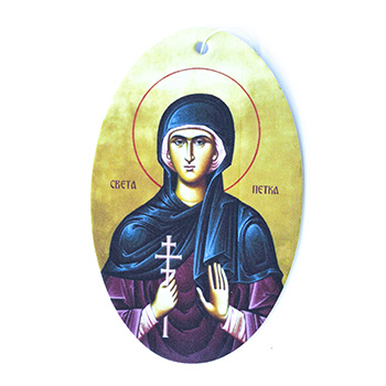 Scented icon for car - St. Paraskeve