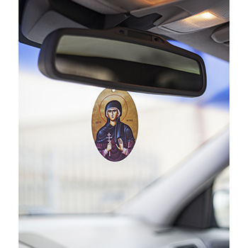 Scented icon for car - St. Paraskeve-2
