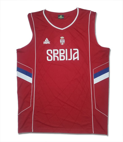 Serbia national basketball team jersey 