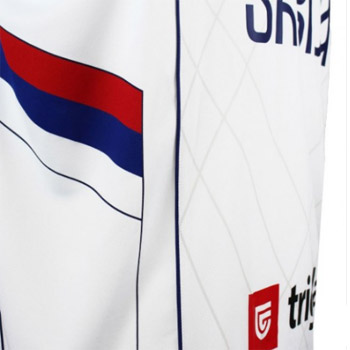 Peak Serbia Kids national basketball team jersey for - white-1