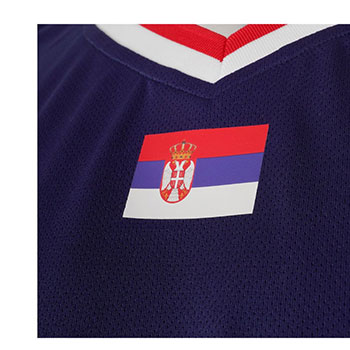 Peak Serbia national basketball team set for women for 2024/2025 with print - blue-5