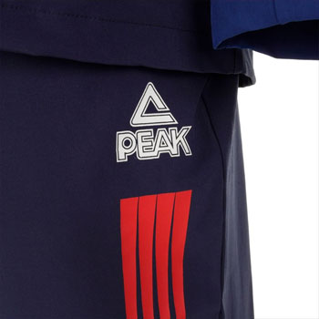 Peak Serbia national basketball team tracksuit for OG in Paris - navy/blue-3