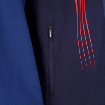 Peak Serbia national basketball team tracksuit for OG in Paris - navy/blue-4