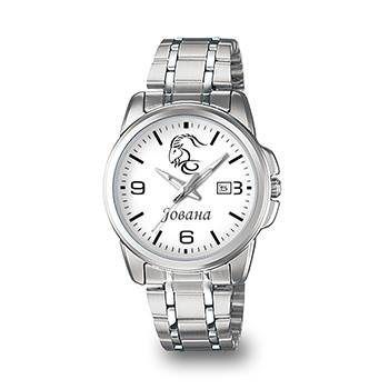 Personalizovani ženski ručni sat (horoskopski znak i ime) beli Casio LTP-1314D