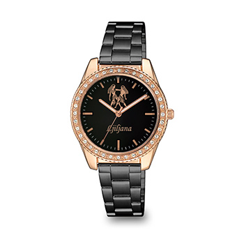 Personalized womens wristwatch (horoscope sign and name) Q&Q QZ59B-3