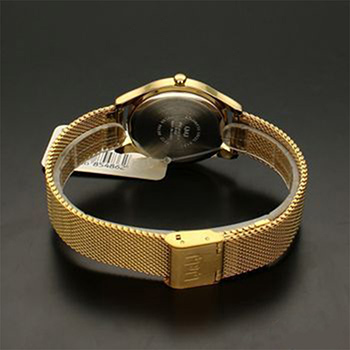 Personalizovani ženski ručni sat (horoskopski znak i ime) crni Q&Q QZ59-gold-8
