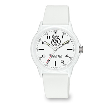 Personalized wristwatch (horoscope sign and name) Q&Q V00A-5