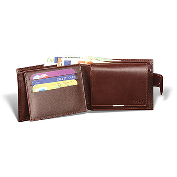 Mens wallet ALFA II with optional engraving-1