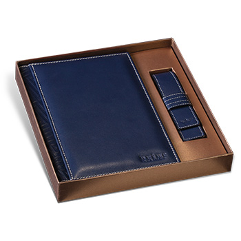 Daily planner and pen case set with optional engraving-7