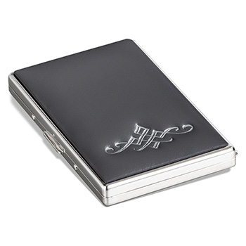 Cigarette case with optional engraving