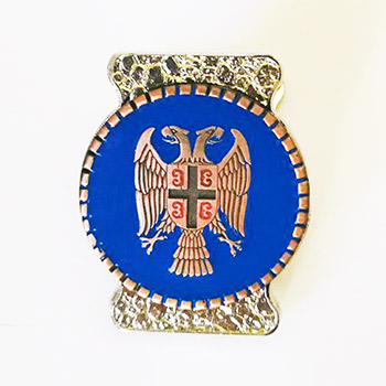 Magnet sa štipaljkom grb Srbije - plavi