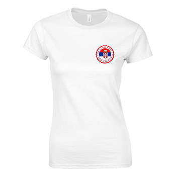 White women T-shirt 