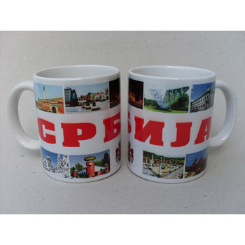 Serbia mug - model B