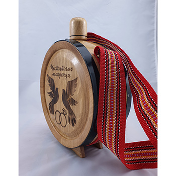 Wooden flask 