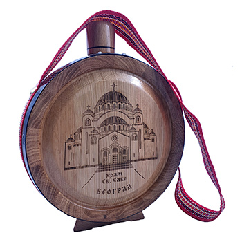 Wooden flask 