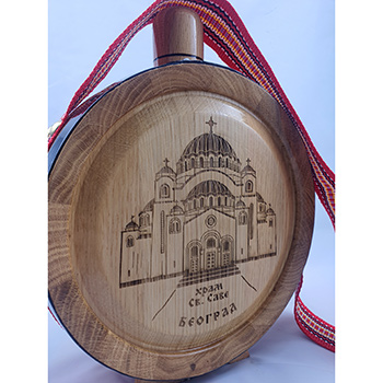 Wooden flask 