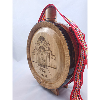 Wooden flask 