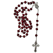 Red rosary 47cm