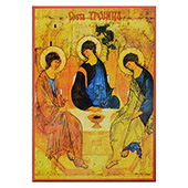 Икона Света Тројица 33x23цм