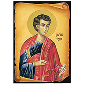 Icon of Holy Evangelist and Apostle Thomas 16x11cm