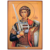 Икона Свети Георгије - Ђурђиц 33x24цм