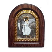 Icon of St. gabriel in wooden frame