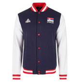 Peak Serbia national basketball team college jacket 2024/25