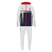 Peak Serbia olympic commitee tracksuit for OG in Paris - white/navy