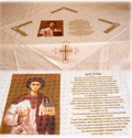 Religios table cloth - St Stefan