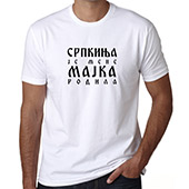 T-shirt Serbian woman